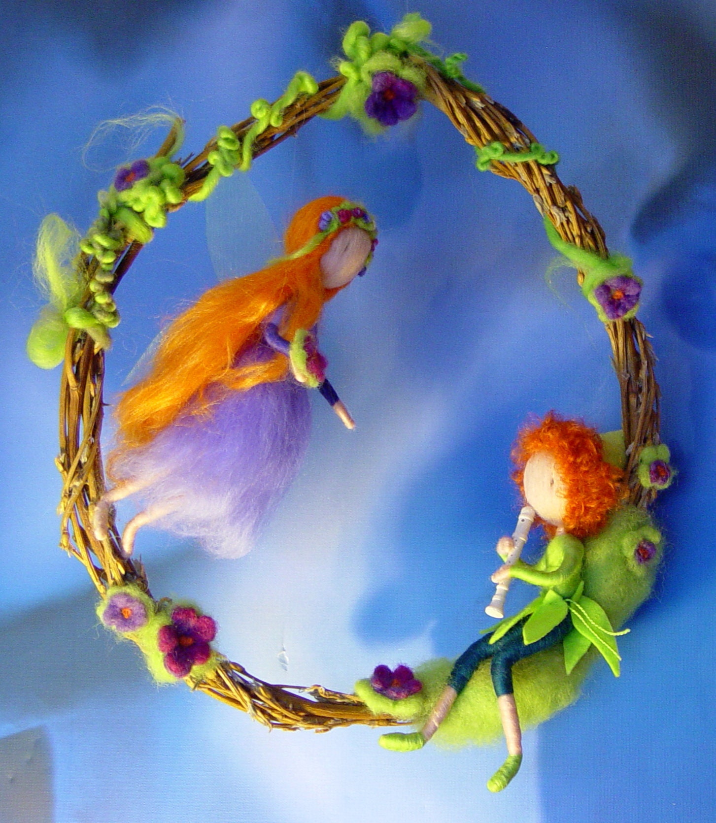 Couronne Aux Elfes - Elfen Aus Wolle Elves