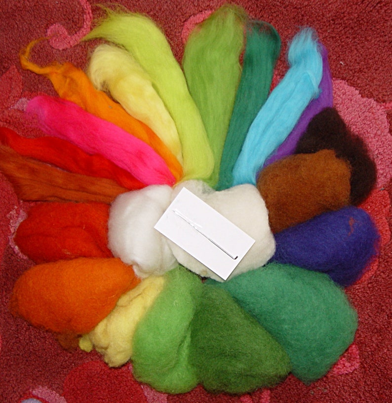 Sachet de laines variées 100g image 1