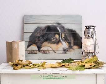 Pet Memorial Gift, Wood Portrait, Wood Decor, Dog Memorial Gift, Gifts For Him, Cat Memorial Gift,  Memorial Pet Wood, Wood Print,