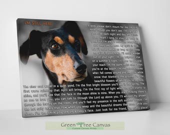 Pet Photo Gifts, Pet loss gifts, Pet memorial gift, Dog memorial gift, Personalized pet, Pet loss poem, Pet lover gifts, Pet Ornament,