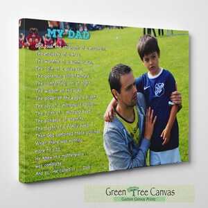 Sympathy Gift, Father&#39;s day Gift, Daddy Poem, First Father&#39;s Day, Daddy gift from son, Gift for father, Loss of Son, New Daddy from baby
