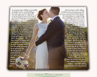 First Wedding Anniversary, Wedding Vows Print, Wedding Picture with vows, Wedding Vows Art , Wedding song lyrics, Wedding dance lyrics,