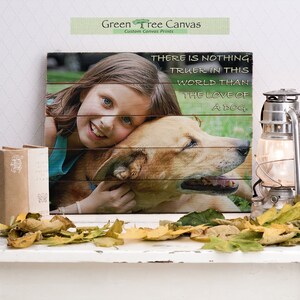 Pet Portrait Print, Dog Lover Gift, Custom Pet Print, Print On Wood, Dog Photo Frame, Pet Photo, Pet Memorial, Wood Photo Pallet