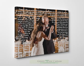 Father of the groom gift, Gift for dad from daughter, Father daughter dance gift, Daddy and daughter picture, Mother of the groom gift