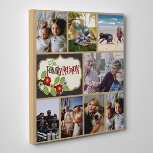 Collage d’amitié, Collage familial personnalisé, Cadeau personnalisé pour maman, Cadeau maman de fille, Cadeau pour maman, Cadeau de fête des pères,