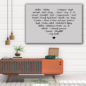 First Dance Lyric Canvas Vow Wedding Anniversary Gift for Husband and Wife Custom Song Quote on Heart