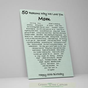 50 reasons why i love you mum