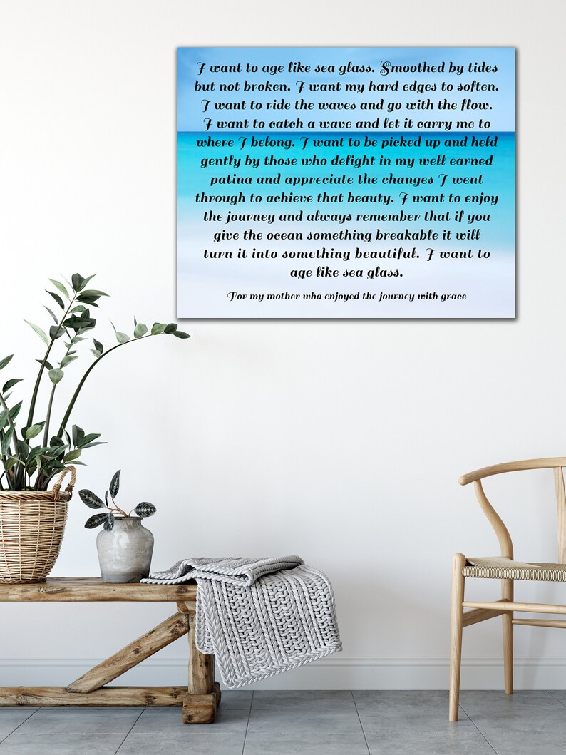 Custom Poem Print My Own Poem on Canvas Personalized Canvas - Etsy