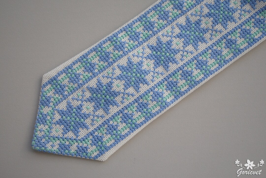 ukrainian embroidered ties