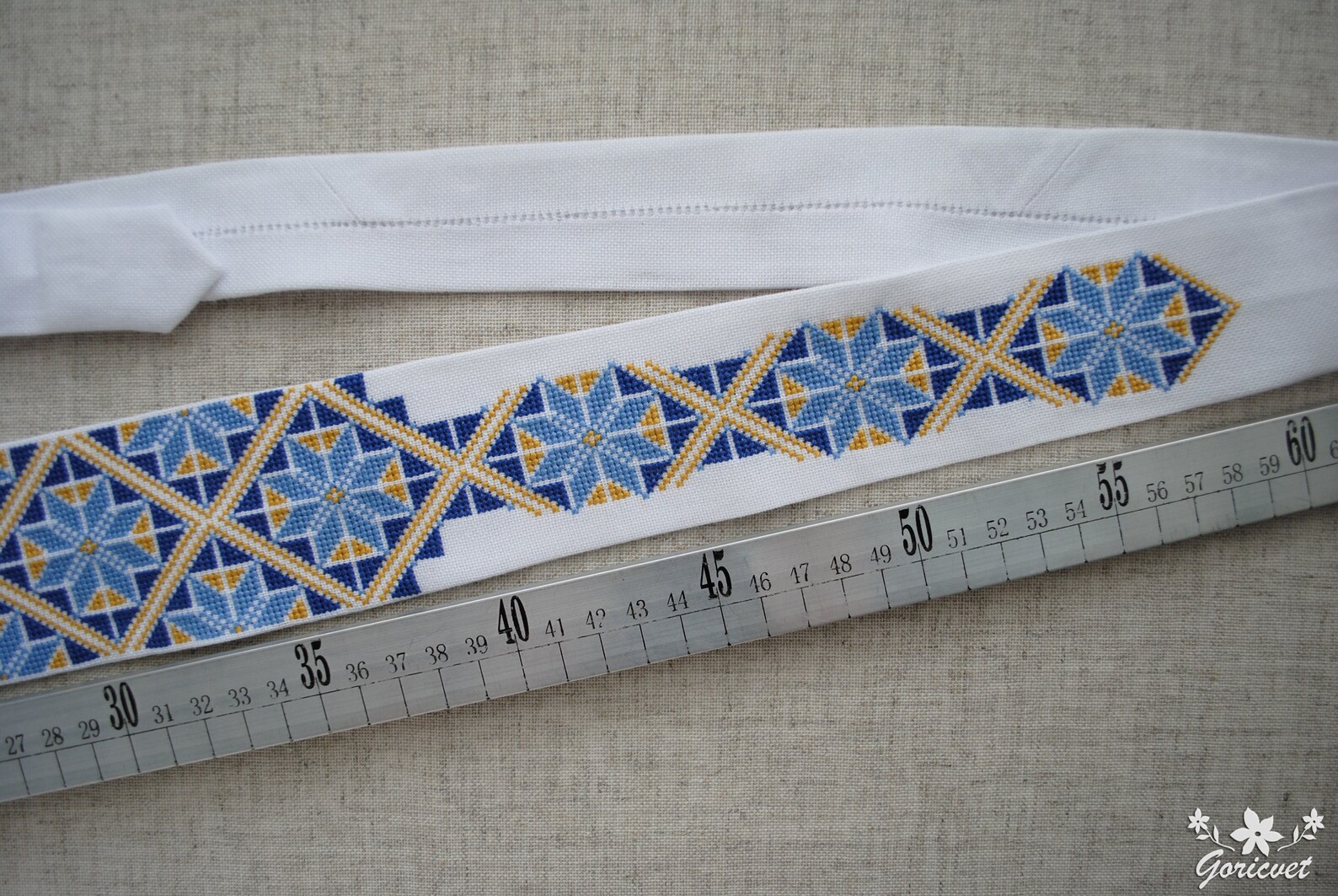 ukrainian embroidered ties