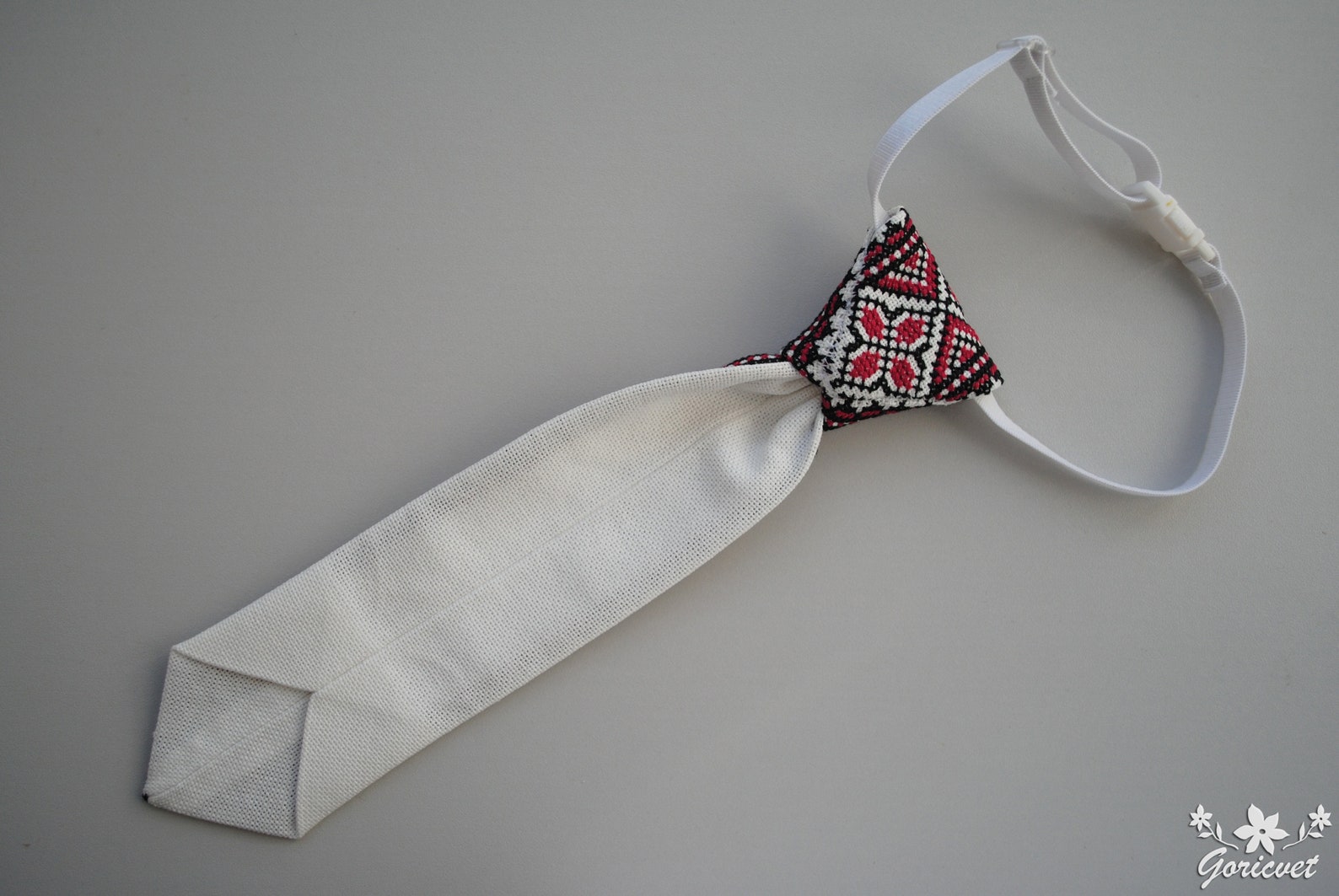 ukrainian embroidered ties