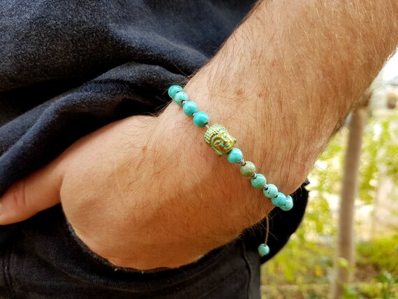 women/'s beaded bracelet mala CALM Howlite Mala Bracelet beaded gemstone bracelet gift for her gemstone mala beads yoga bead bracelet
