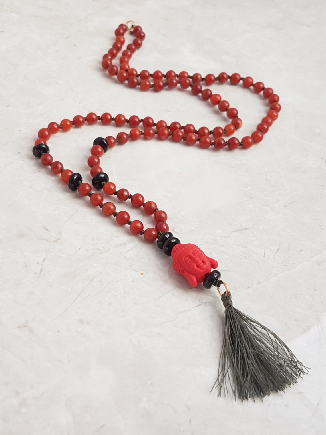 Jewelry for Men's Men's Mala Necklace Tibetan style Etsy