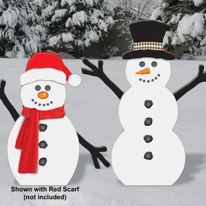 All-Weather Jolly Snowmen