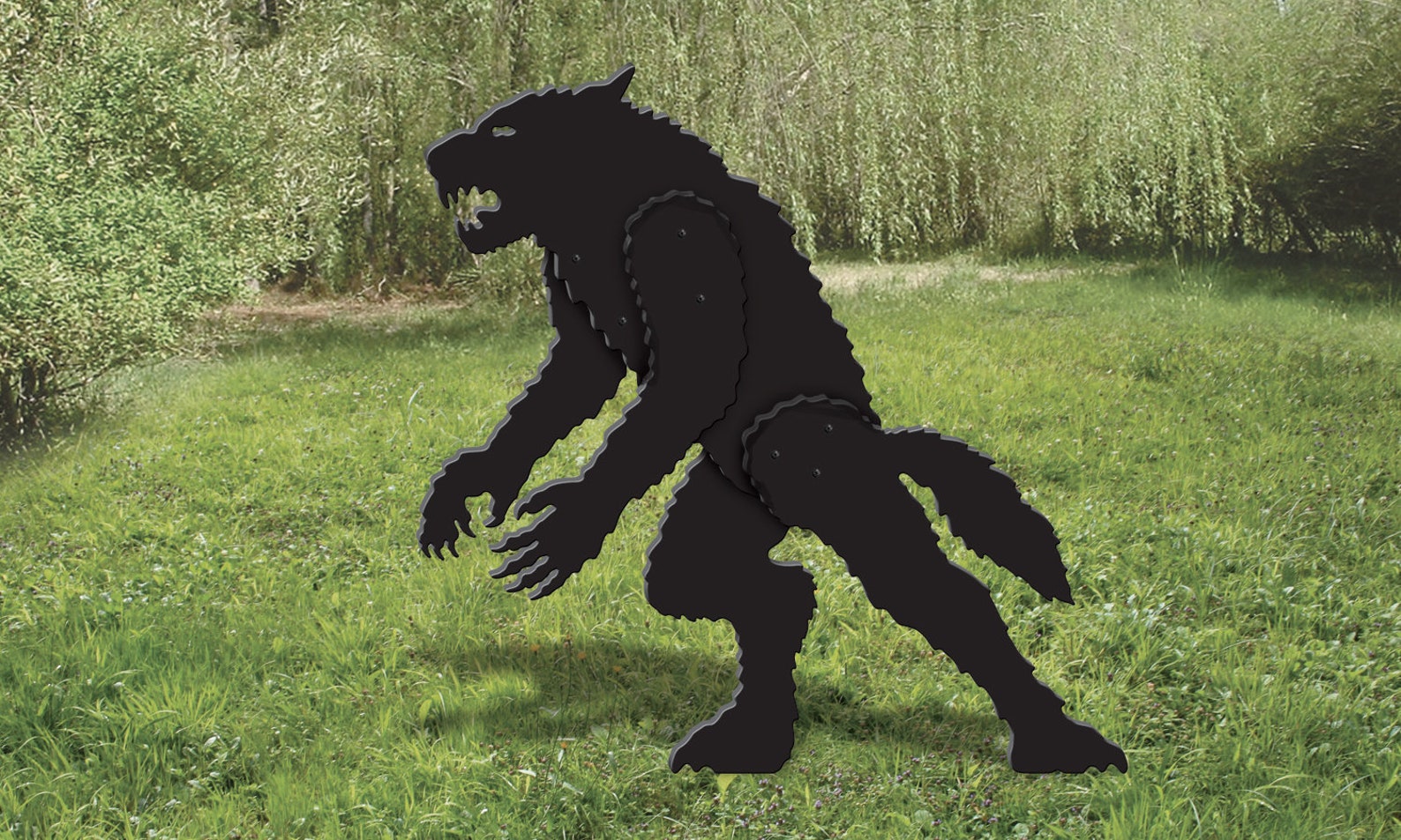 Allweather Scary Werewolf Yard Display Etsy