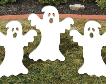 PVC All-weather Ghostly Trio Yard Decoration - Etsy