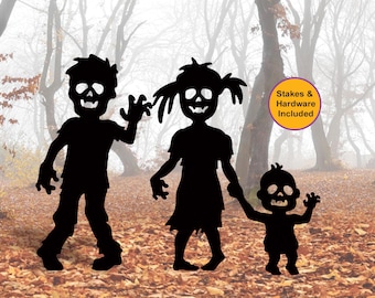 All-Weather PVC Scary Zombie Children