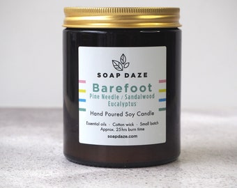 Barefoot Soy Wax Aromatherapy Candle