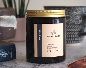 Warm Soy Wax Aromatherapy Candle