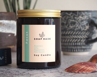 Focus Soy Wax Aromatherapy Candle