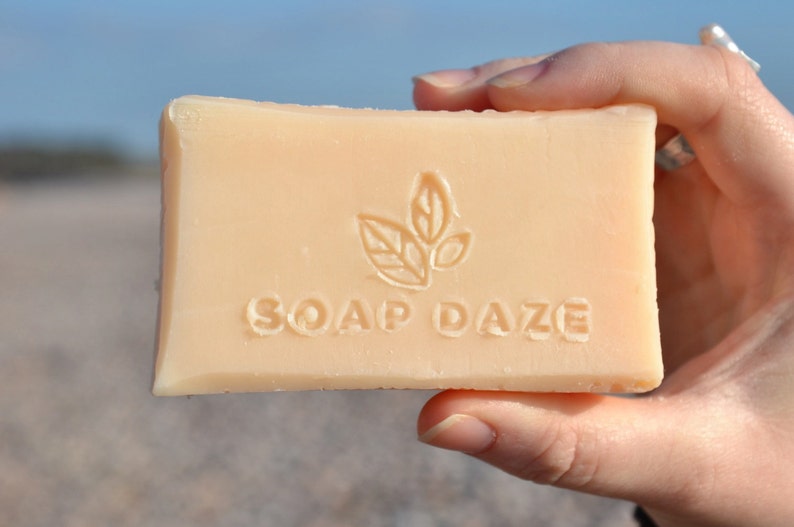 Cedarwood & Grapefruit soap, vegan, handmade, natural, zero waste, bar soap. Boxed, gift for her, gift for him. image 6