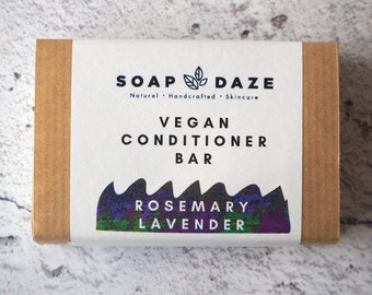 Conditioner Bar, vegan, rosemary and lavender