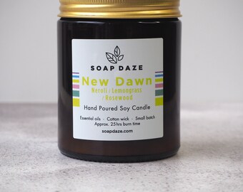 New Dawn Soy Wax Aromatherapy Candle