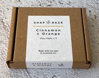 Cinnamon Orange Soy Wax Melts