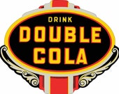Double Cola Plaque Metal Sign