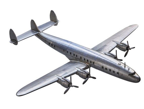 aluminum airplane model