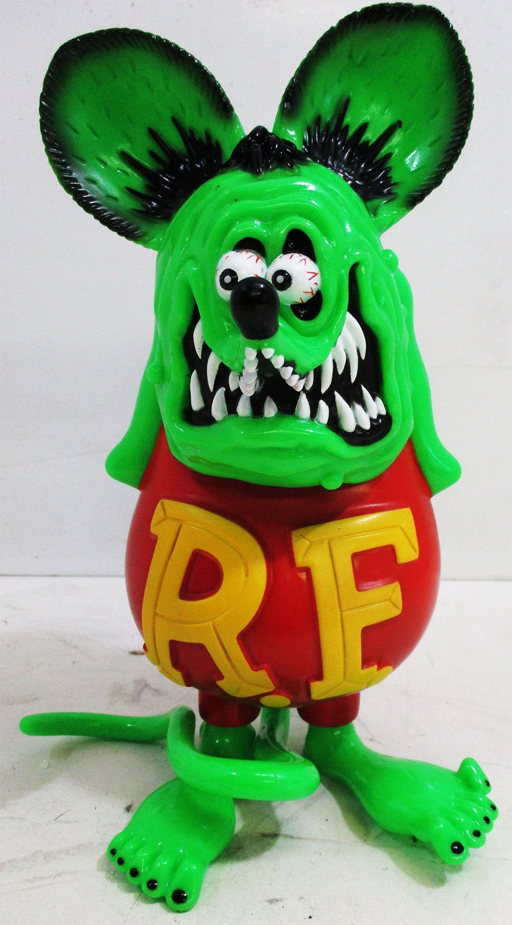 Rat Fink Figure hard plastic Japan by Big Daddy Ed Roth Etsy