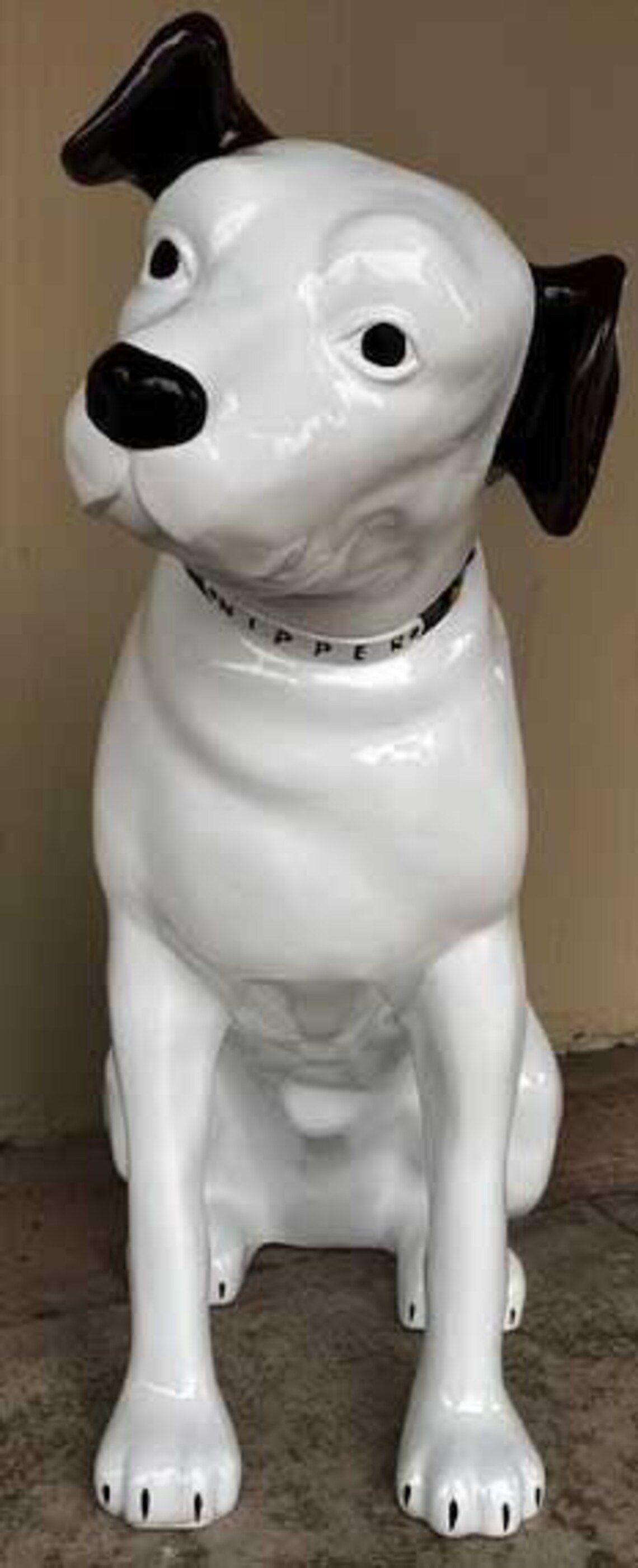 Fiberglass Full Size Nipper Dog Statue of Victor Etsy