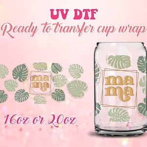 UV DTF Ready to Transfer Cup Wraps Love Valentine DIY 16oz and