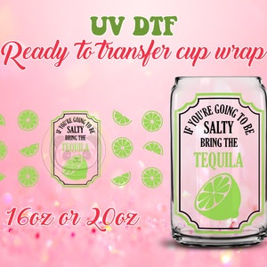 Funny Flowers DTF 16oz Cup Wrap - UV DTF - DTF061 in 2023