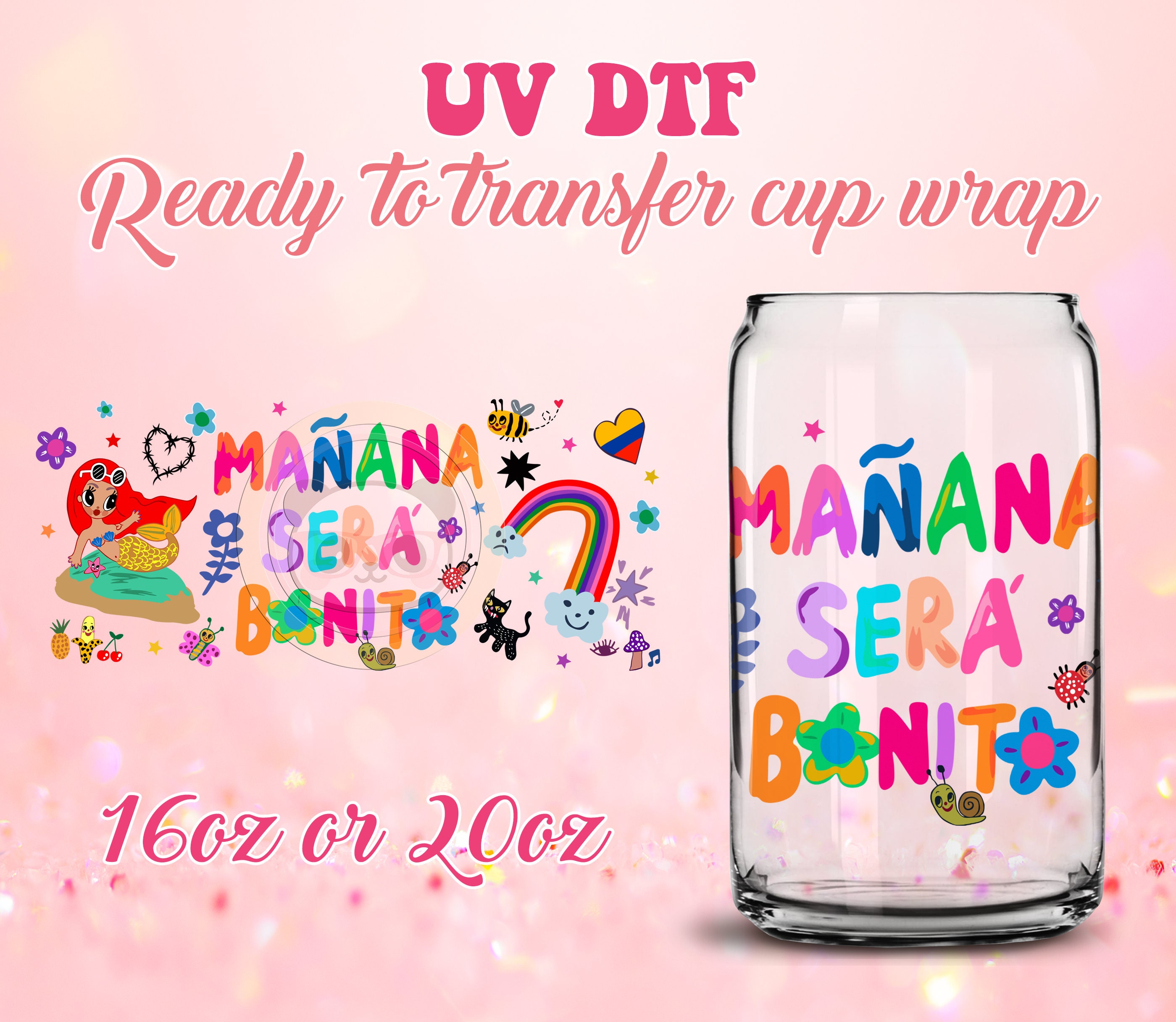 Ginger Mugs UV-DTF Cup Wrap