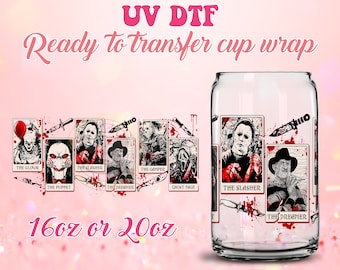 UV DTF Ready to Ship Cup Wrap, Powerpuff Girls Cup Wrap, Libbey Can Glass  Wraps, Lucky Charms Cup Wrap, Kids Uv Dtf Cup Wraps 