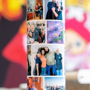 Custom Photo Collage Tumbler - Personalized 20 oz Skinny Travel Mug - Custom Picture Gift for Her or Him, Mom, Friends