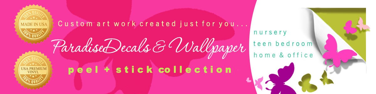 ParadiseDecals - Etsy