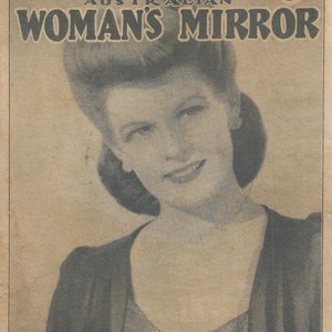 Digital 1943 November 23rd Woman&#39;s Mirror magazine