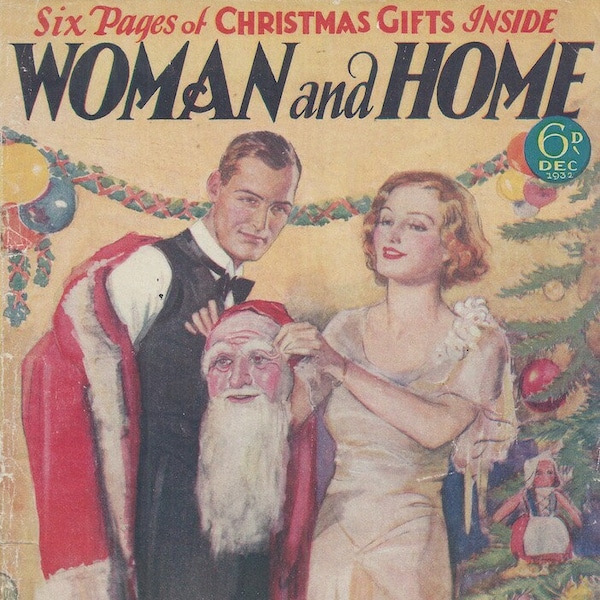 Digital 1932 December Woman and Home magazine