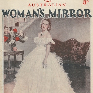 Digital vintage magazine Woman's Mirror magazine 1938 July 26