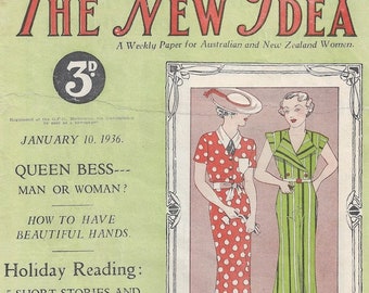 Digital 1936 January 10 New Idea magazine