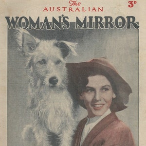 Digital vintage magazine 1938 July 12th Woman&#39;s Mirror magazine