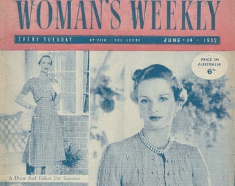 Digital 1952 Juni 14 Woman's Weekly magazine