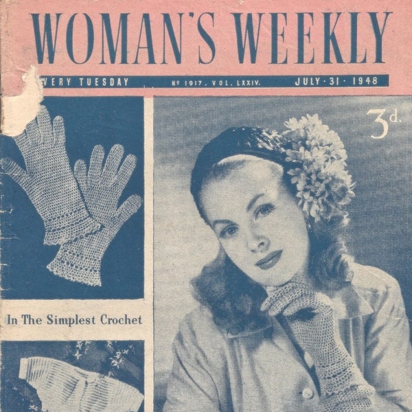 Digital 1948 July 31 Woman's Weekly magazine