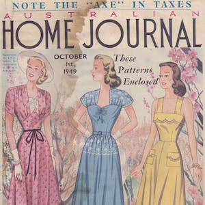 Digital 1949 October Home Journal magazine