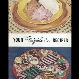 Livre de cuisine numérique vintage 1956 Votre livre de recettes Frigidaire Recipes pour grand-mère livre de recettes vintage pour la fête des mères, idée cadeau pour les amateurs de vintage