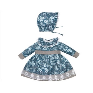 Girl Western Dress, Chirstening Girl Gown, 1st Birthday Dress, Baptism Outfit, Baby Girl Clothes, Newborn Lace Dress, Baby Wedding Outfit