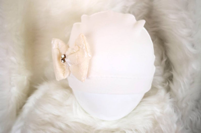 newborn baby girl bow hats