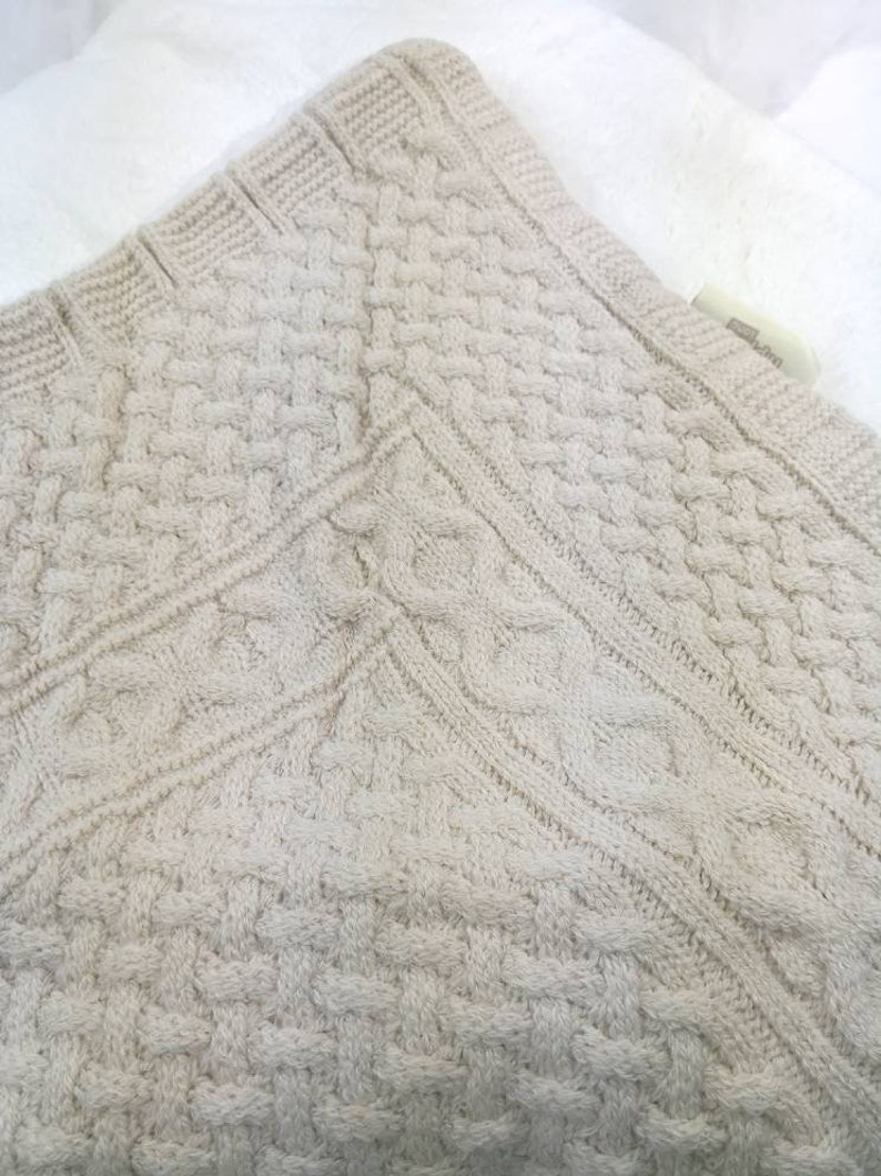 Cocoon Swaddle Baby Blanket Knit Lamb Wool Blanket Sleeping Etsy